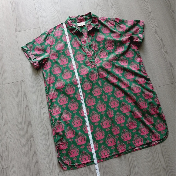 Sohana Block Print Pullover Dress XL - Picture 9 of 11